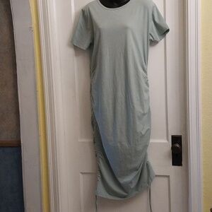 PatPat Maternity Ajustable Side Ruched Pale Green NWT Size XXL